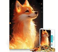 Puzzle da 1000 pezzi con cane Shiba Inu, ideale per adolescenti, per migliorare la memoria e il tempo libero Pezzo unico con motivo natalizio 38x52cm
