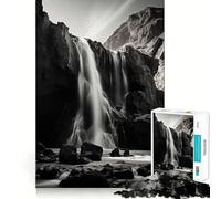 Puzzle da 1000 pezzi con canyon e cascata,incastro perfetto,sfida artistica e mentale,gioco divertente per il tempo libero,regalo di compleanno (50x75cm)