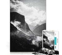 Puzzle da 1000 pezzi con cascata della Yosemite Valley,gioco di logica e divertimento mentale,pezzi che si incastrano perfettamente,attività rilassante di gruppo al chiuso (38x26cm)