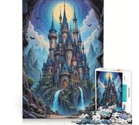 Puzzle da 1000 pezzi con castelli fantastici, gioco educativo, attività divertenti da fare a casa, regalo di compleanno, regalo di viaggio 38x52cm