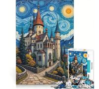 Puzzle da 1000 pezzi con castelli fantastici, gioco educativo, attività divertenti da fare a casa, regalo di compleanno, regalo di viaggio 50x75cm