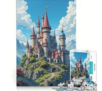 Puzzle da 1000 pezzi con castelli fantastici, gioco educativo, attività divertenti da fare a casa, regalo di compleanno, regalo di viaggio 38x26cm