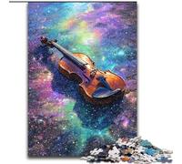 Puzzle da 1000 pezzi con chitarra sognante per adulti, 50x75cm, gioco interattivo per famiglie, vacanze, gioco di attività per famiglie