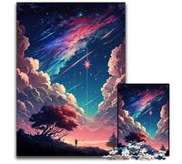 Puzzle da 1000 pezzi con cielo colorato, per adulti, adolescenti e famiglie, perfetto come decorazione fai da te e come sfida per il cervello, 50x75CM/19,68x29,52 pollici.