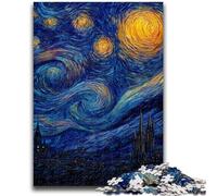 Puzzle da 1000 pezzi con cielo notturno, città, paesaggio urbano, per bambini dai 14 anni in su, decorazione per la casa come regalo per tutta la famiglia e gli amici, 50x75cm