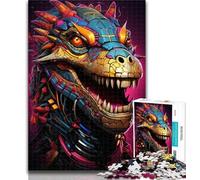 Puzzle da 1000 pezzi con coccodrilli del Nilo, per adolescenti dai 14 anni in su Gioco impossibile Il miglior regalo per adulti e adolescenti, 26x38cm