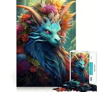 Puzzle da 1000 pezzi con creature fantastiche e mitologiche per adulti e ragazzi, rompicapo rilassante, attività artistica da assemblare, regalo premuroso (38x26cm)