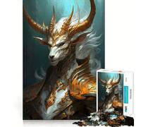 Puzzle da 1000 pezzi con creature fantastiche e mitologiche per ragazzi, gioco di intelletto, momento di condivisione, taglio di qualità, regalo memorabile (38x26cm)