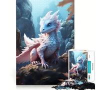 Puzzle da 1000 pezzi con creature fantastiche mitologiche per adolescenti, gioco per allenare la mente, divertente e rilassante, oggetto da collezione (38x26cm)