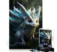 Puzzle da 1000 pezzi con creature fantastiche mitologiche per adolescenti, gioco stimolante e divertente, con disegni nitidi e dettagliati (38x52cm)