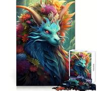Puzzle da 1000 pezzi con creature fantastiche mitologiche per adolescenti, ideale per migliorare la memoria, hobby tranquillo, bordi precisi, regalo di compleanno (38x52cm)