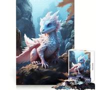 Puzzle da 1000 pezzi con creature fantastiche mitologiche per adulti, gioco di logica e svago, bordi lisci, regalo perfetto (50x75cm)