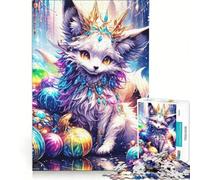Puzzle da 1000 pezzi con creature fantastiche pelose, gioco rilassante, antistress, regalo per amici e familiari 38x26cm