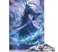 Puzzle da 1000 pezzi con cristalli di samurai giapponesi, per adulti, difficoltà elevata, giocattoli educativi, giochi, regali di Natale, 1000 pezzi (38x26 cm)