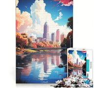 Puzzle da 1000 pezzi con dipinto ad olio di Orlando gioco rompicapo difficile e stimolante regalo di compleanno regalo 38x52cm