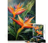 Puzzle da 1000 pezzi con dipinto di uccello del paradiso per adulti, per migliorare la concentrazione, favorire la consapevolezza e il benessere Regalo significativo (38x26cm)