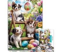 Puzzle da 1000 pezzi con disegni di animali, puzzle per adulti, 1000 pezzi, giocattoli, giochi educativi, antistress, collezione di artisti, belle arti, 26x38cm