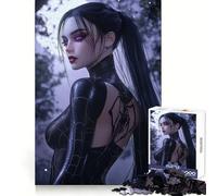 Puzzle da 1000 pezzi con donna tatuata a ragnatela per adulti, gioco di logica mentale, delicato, rilassante, taglio preciso, lista dei desideri di Babbo Natale 50x75cm