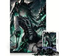 Puzzle da 1000 pezzi con drago e scheletro in stile anime per adulti ideale per migliorare la memoria e intrattenere nel tempo libero Taglio laser e grafica di alta qualità regalo di Natale (38x26cm)