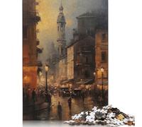 Puzzle da 1000 pezzi con fascino senza tempo di Roma per adulti e adolescenti, giochi educativi per la casa, giocattoli fai da te, regali di Natale, 1000 pezzi (75x50 cm)
