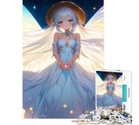 Puzzle da 1000 pezzi con fatina e ali di farfalla Un gioco avvincente per coltivare la pazienza rilassante e educativo perfetto come regalo di Babbo Natale segreto (dimensioni 38x26cm)