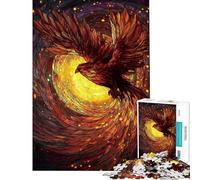 Puzzle da 1000 pezzi con fenice in volo ideale per ragazzi Un gioco di assemblaggio che allena la mente e la manualità Regalo perfetto per amici e familiari 50x75cm