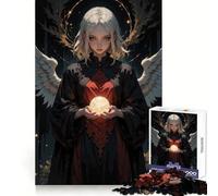 Puzzle da 1000 pezzi con figura angelica e sfera, ideale per adolescenti Allenamento della concentrazione, evasione rilassante, assemblaggio preciso, regalo premuroso (50x75cm)