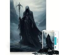 Puzzle da 1000 pezzi con figura misteriosa per adolescenti, gioco di intelletto, momento di condivisione, taglio di qualità, regalo memorabile (38x26cm)