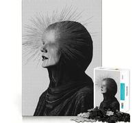 Puzzle da 1000 pezzi con figura mistica e luce per adulti, ideale per migliorare la memoria, per momenti di relax e per un assemblaggio rilassante (38x26cm) Regalo di alta qualità