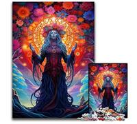 Puzzle da 1000 pezzi con figure mistiche colorate, per adulti, intrattenimento rilassante, perfetto regalo di Natale e decorazione per la casa, 50x75CM/19,68x29,52 pollici.