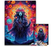 Puzzle da 1000 pezzi con figure mistiche colorate, puzzle difficili per adulti, rompicapo fai da te stimolante, gioco perfetto per famiglie o regalo decorativo 50x75CM/19,68x29,52 pollici