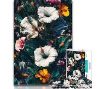 Puzzle da 1000 pezzi con fiori di campo per adulti e adolescenti, gioco stimolante e interazione tra genitori e figli, 50x75cm