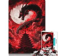 Puzzle da 1000 pezzi con fulmini e tornado per adolescenti, 1000 pezzi, per ammazzare il tempo in vacanza e migliorare l'amore tra coppie, 50x75cm