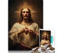 Puzzle da 1000 pezzi con Gesù puzzle da 1000 pezzi per adulti e adolescenti allena il cervello e le mani regali per amici e familiari (26x38cm)