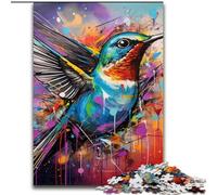Puzzle da 1000 pezzi con graffiti di iene, regalo perfetto per compleanni, vacanze, decorazioni per feste spaziali (dimensioni 50x75cm)
