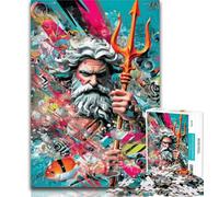 Puzzle da 1000 pezzi con graffiti sui film, per adulti, allena il cervello e le mani, regalo di compleanno, regali 26x38cm