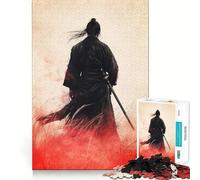 Puzzle da 1000 pezzi con grafica graffiti di guerrieri samurai per adolescenti gioco di puzzle che stimola la riflessione e il relax con dettagli nitidi ideale come regalo per le festività (50x75cm)