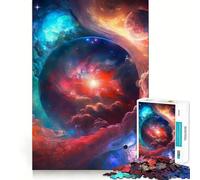 Puzzle da 1000 pezzi con grafica vibrante dell'universo,sfida mentale,taglio di alta precisione,divertente passatempo (38x26cm)