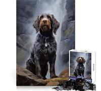 Puzzle da 1000 pezzi con grifone a pelo duro, ideale per allenamento mentale, svago tranquillo, bordi definiti e un regalo perfetto (50x75cm)