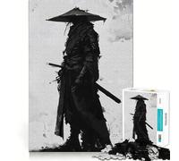 Puzzle da 1000 pezzi con guerriero samurai e shogun per adolescenti, ideale per migliorare la memoria, rilassarsi e divertirsi, con bordi precisi Regalo creativo (38x26cm)