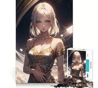 Puzzle da 1000 pezzi con Hestia,personaggio anime,ideale per adolescenti Un divertente gioco di abilità mentali,con pezzi di dimensioni uniformi e precisi,perfetto per un'attività di gruppo rilassante