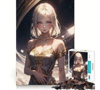 Puzzle da 1000 pezzi con Hestia,personaggio anime,ideale per adolescenti Un divertente gioco di abilità mentali,con pezzi di dimensioni uniformi e precisi,perfetto per un'attività di gruppo rilassante