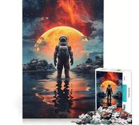 Puzzle da 1000 pezzi con i colori dello spazio e dei pianeti, gioco rompicapo, rilassante e stimolante per l'intelletto, ideale come regalo per tutta la famiglia 38x52cm