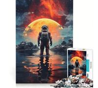 Puzzle da 1000 pezzi con i colori dello spazio e dei pianeti, gioco rompicapo, rilassante e stimolante per la mente, ideale come regalo per tutta la famiglia 38x26cm