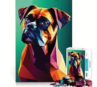Puzzle da 1000 pezzi con il mio cane Boxer, ideale per ragazzi, gioco di logica e abilità, divertimento condiviso, taglio preciso, decorazione da parete (50x75cm)