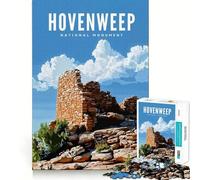 Puzzle da 1000 pezzi con il monumento nazionale di Hovenweep,gioco a incastro senza soluzione di continuità,attività stimolante per la mente,gioco rilassante,divertente,regalo di compleanno,hobby