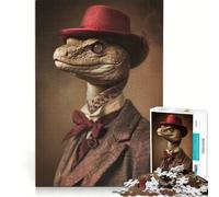 Puzzle da 1000 pezzi con il nobile boss in abito da serpente gioco pratico difficile compleanno e Natale 38x26cm