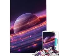 Puzzle da 1000 pezzi con il pianeta Saturno colorato e divertente Giocattoli che creano dipendenza per coltivare la pazienza Regalo di Babbo Natale segreto Educativo e formativo (Dimensioni 38x52cm)