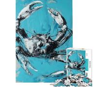 Puzzle da 1000 pezzi con il segno zodiacale del Cancro ideale per attività divertenti da fare in casa decorazioni artistiche e giocattoli per la casa adatto a partire dai 14 anni (38x52cm)