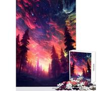 Puzzle da 1000 pezzi con illustrazione del tramonto,giocattoli antistress,ottimo regalo per giochi impossibili,allena il cervello e le mani,dimensioni 50x75cm
